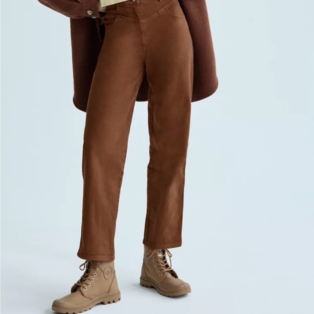 Aritzia Wilfred Free Rust Brown ARCHER Pant